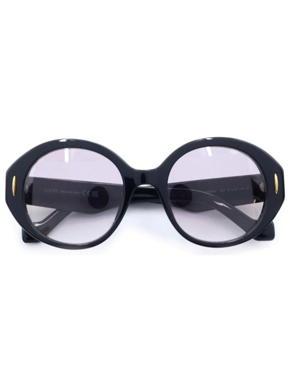 Loewe Anagram Sunglasses Black Acetate Eyewear